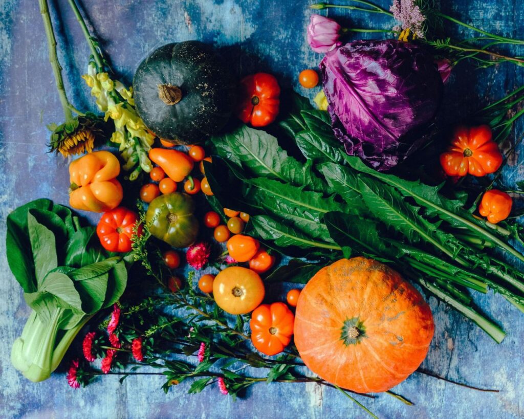 verdure ricche di fibre