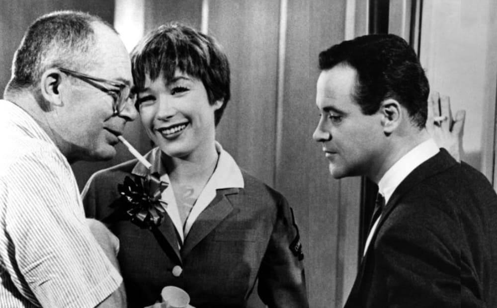 Billy Wilder sul set di L'appartamento
