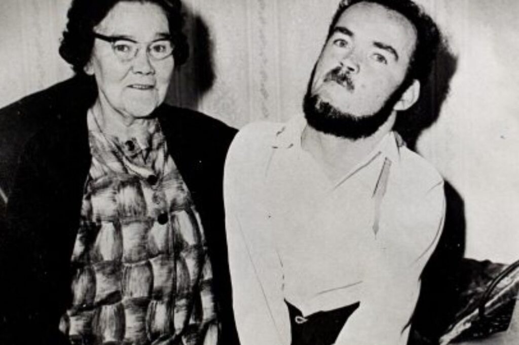 Christy Brown e sua madre