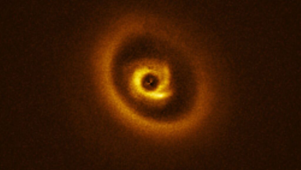 La stella che dà vita a un pianeta