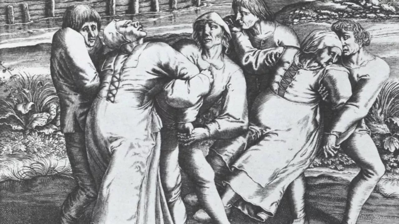 pazzi per la danza la storia del morbo misterioso colp236 l8217europa