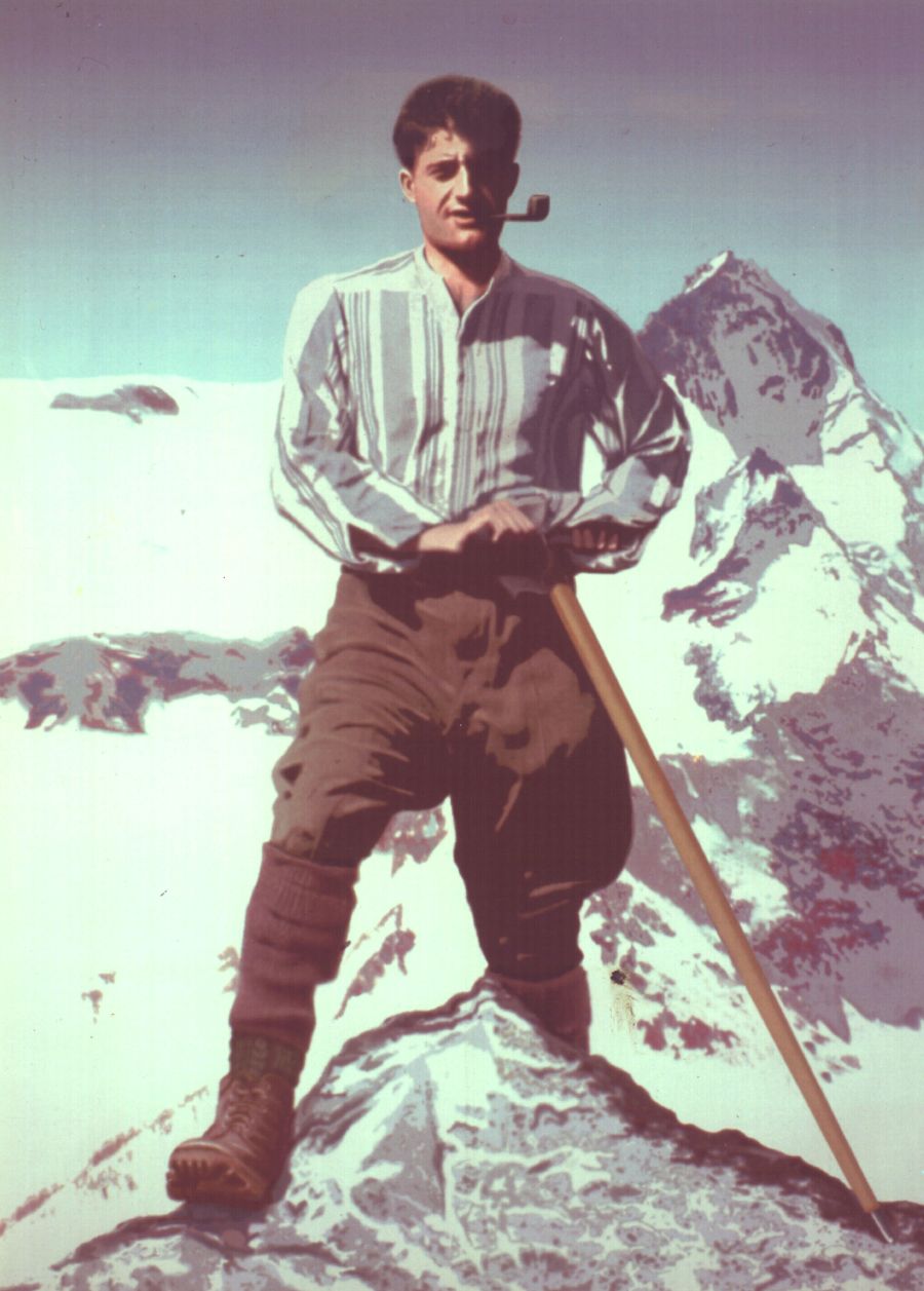 Pier Giorgio Frassati in montagna