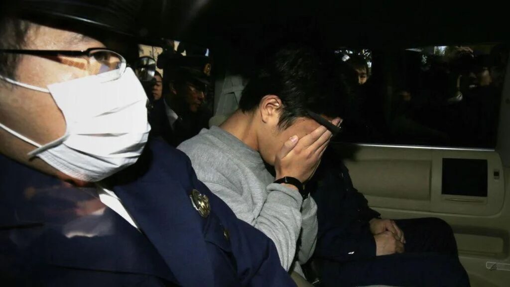 Takahiro Shiraishi dopo l'arresto