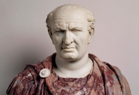 Una statua dedicata a Vespasiano