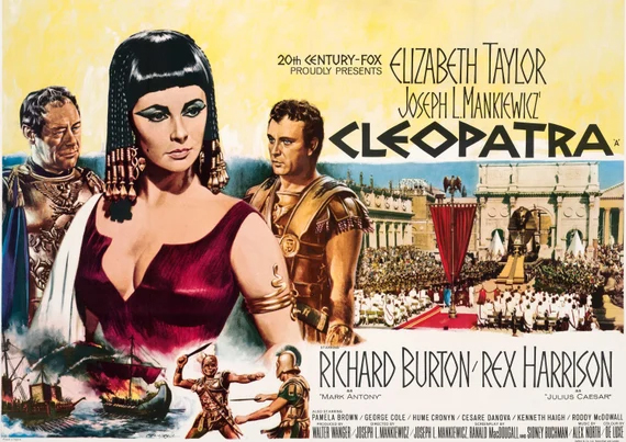 Il poster cinematografico del film Cleopatra (fonte Variety)