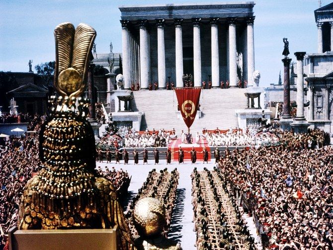 Il set maestoso costruito a Cinecittà (fonte Egyptian Street)