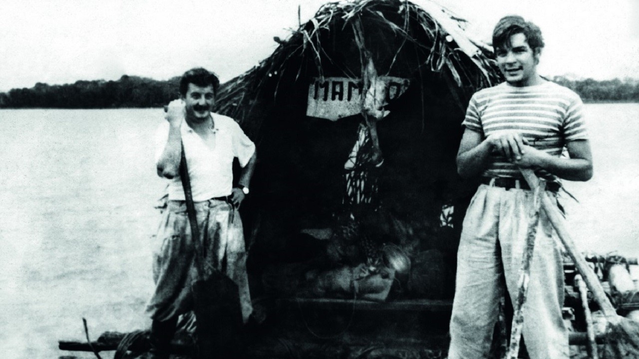 Alberto Granado ed Ernesto "Che" Guevara nel 1952