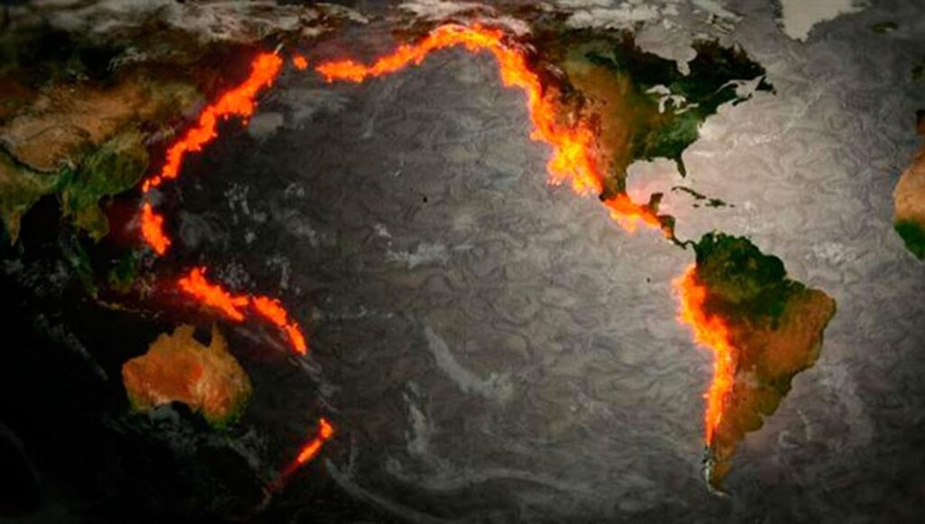 Anello o cintura di Fuoco del Pacifico