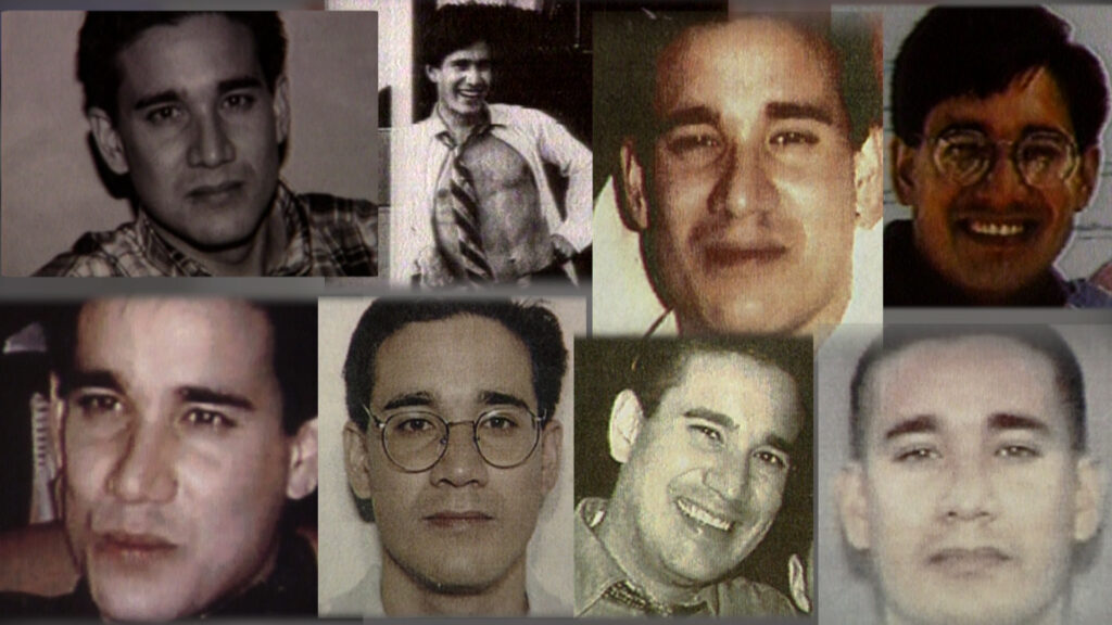 Collage di foto di Andrew Cunanan