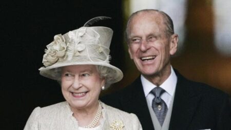 Elisabetta II e suo marito Filippo