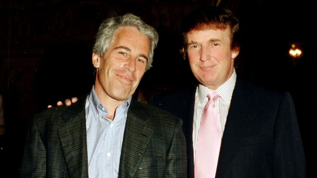 Epstein e Trump gettyimages