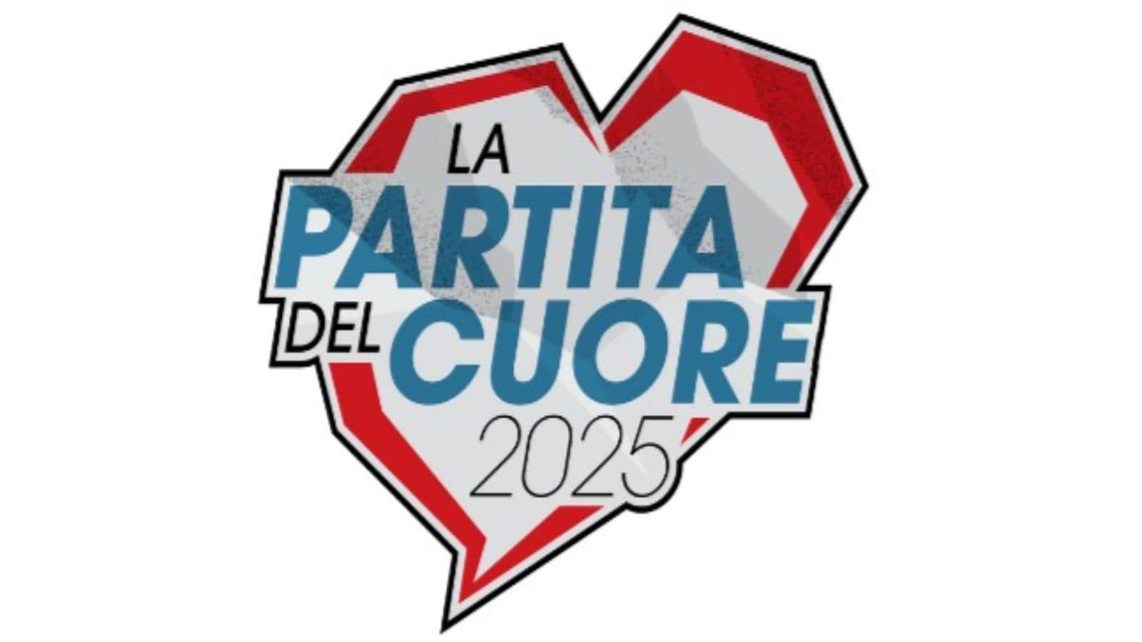 Il logo della Partita del cuore 2025