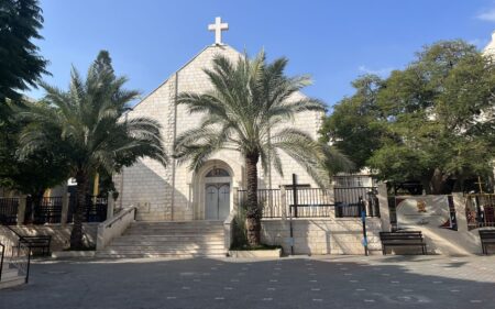 La chiesa della Sacra Famiglia a Gaza