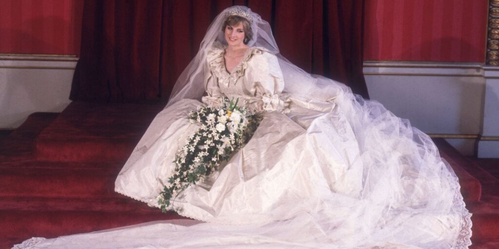 Lady Diana abito da sposa