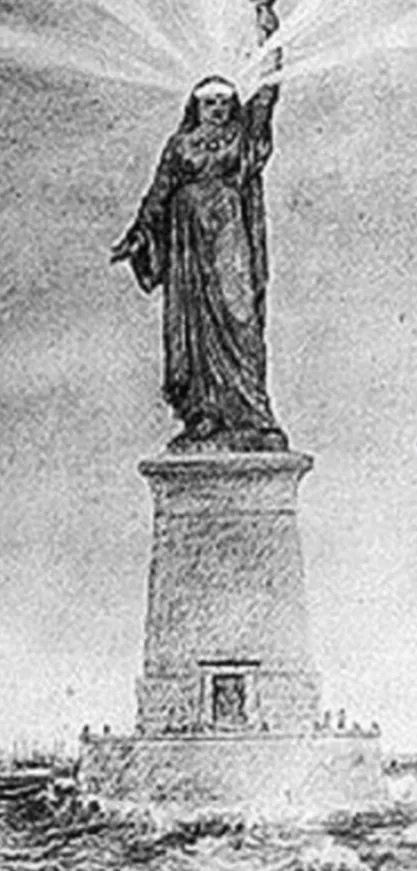 Progetto originario Statua Libertà
