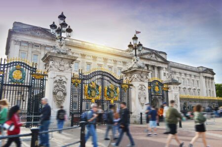Uno scorcio di Buckingham Palace