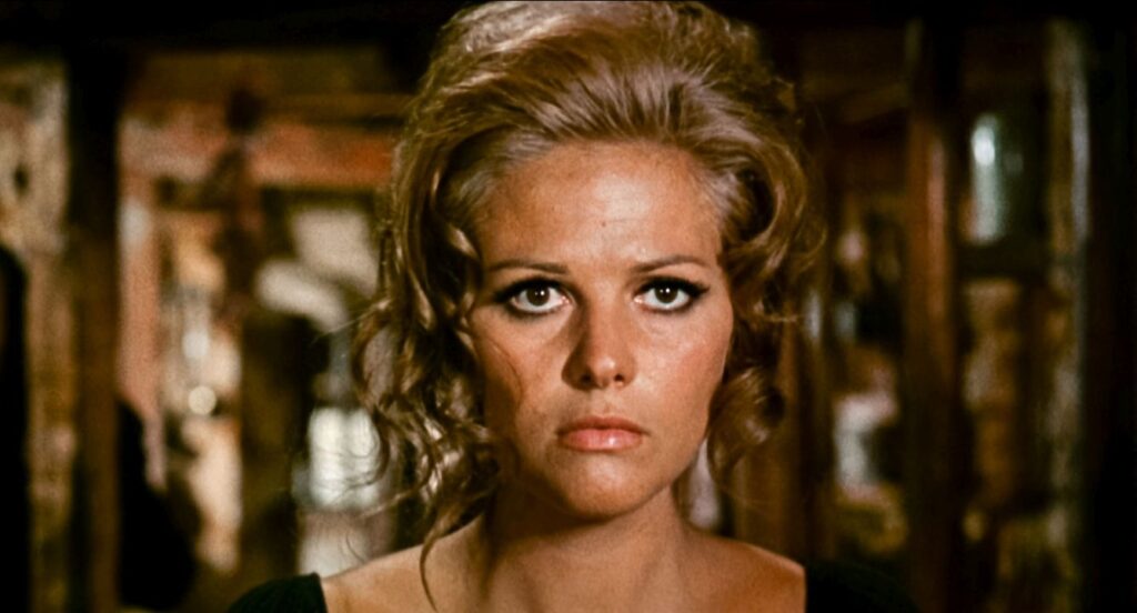 claudia cardinale in C'era una volta il west