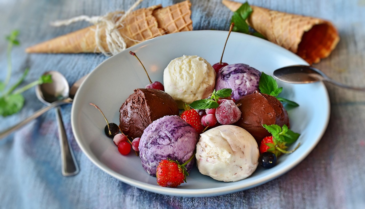 Gelato alla frutta fatto in casa