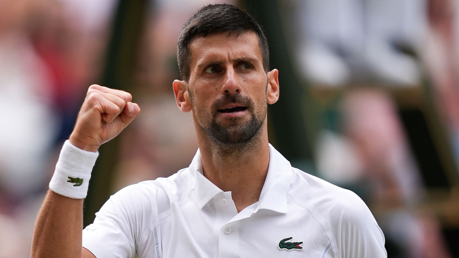 Novak Djokovic durante un incontro