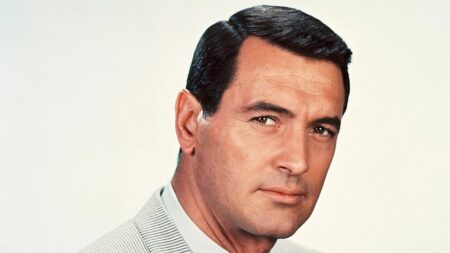 Rock Hudson nel 1960 circa