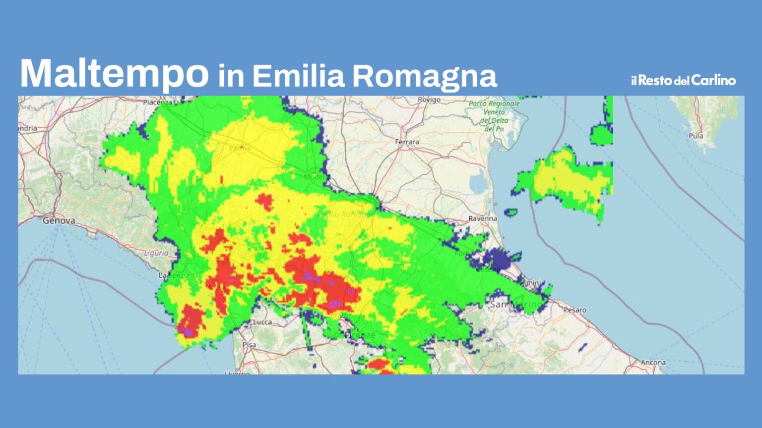 Allarme meteo