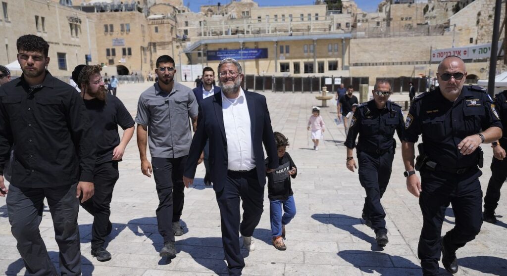 Ben Gvir sulla spianata delle Moschee