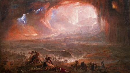 John Martin, "La Distruzione di Pompei ed Ercolano" (1821)