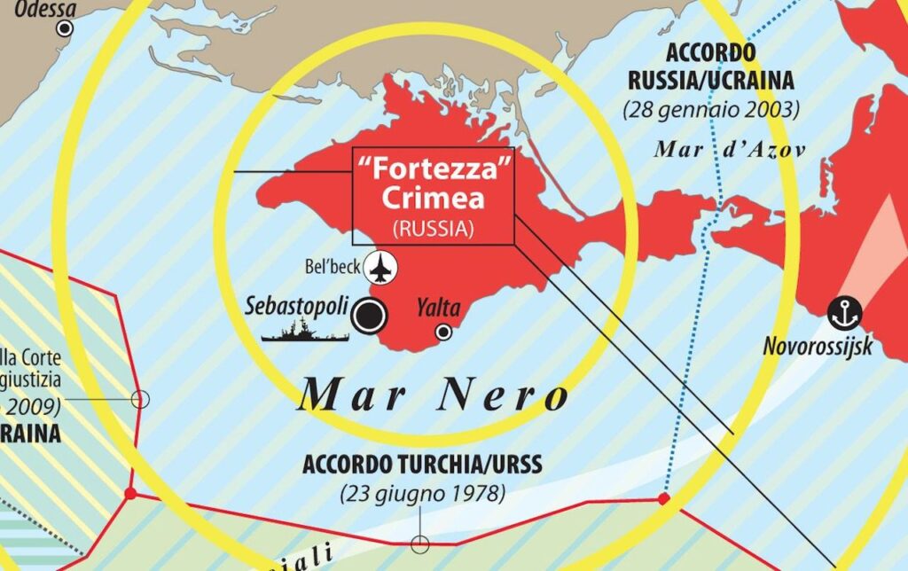 Dettaglio Mar Nero Crimea