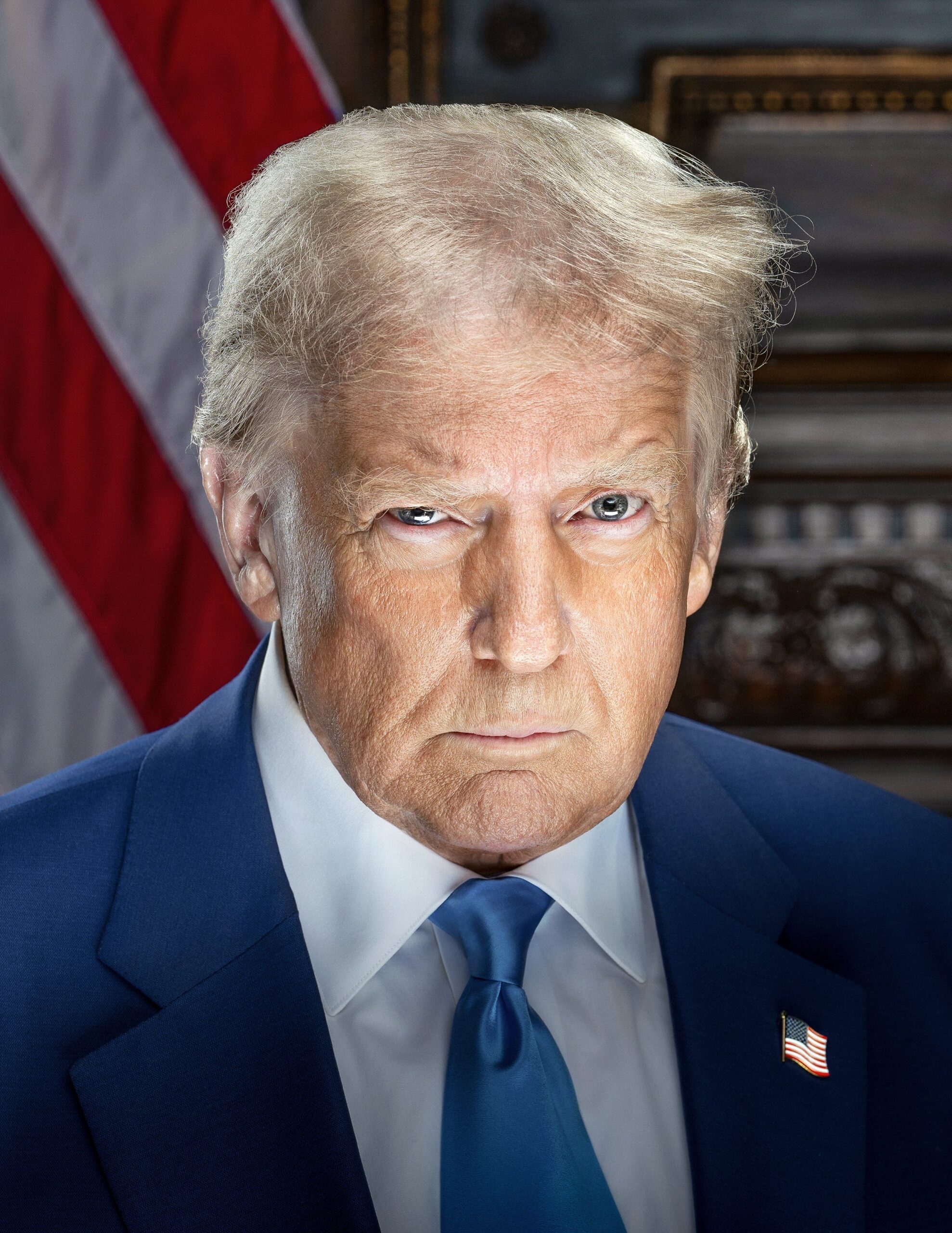 Donald Trump foto ufficiale 2025