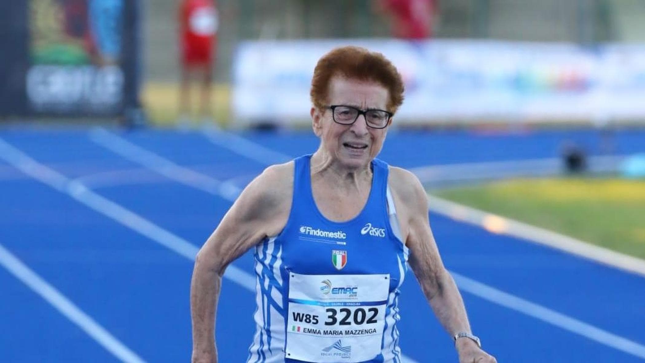 Emma Mazzenga in pista