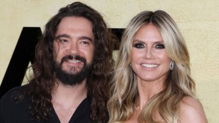 Heidi Klum e suo marito Tom