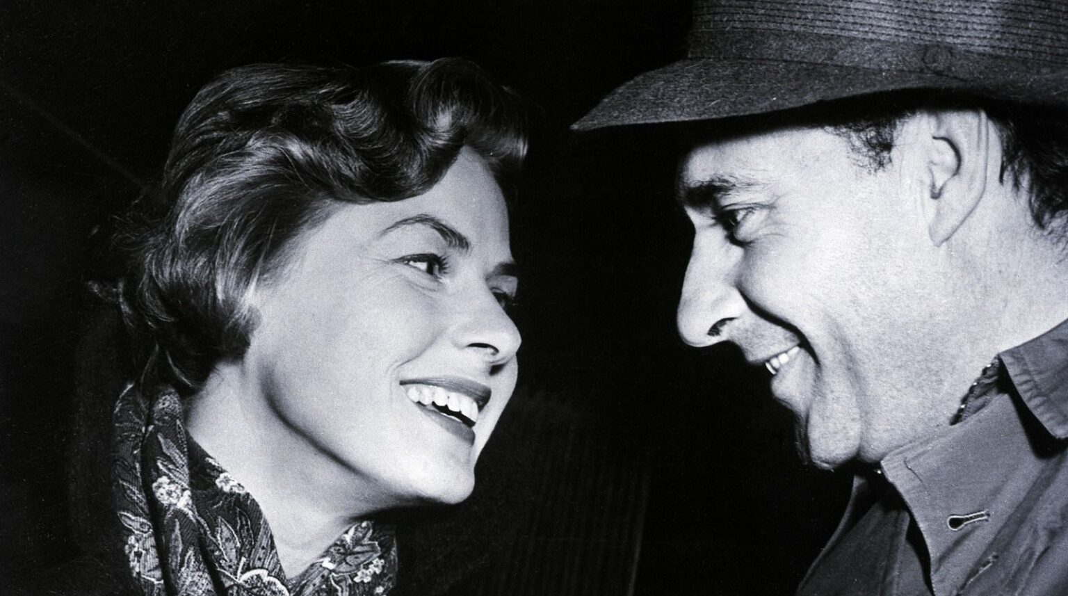 Ingrid Bergman e Roberto Rossellini