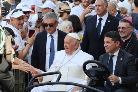 Papa Francesco a Trieste nel 2024