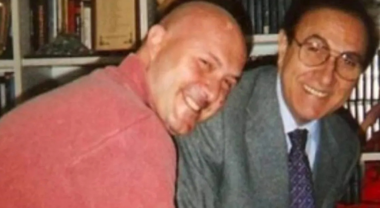 Pippo Baudo col figlio Alessandro