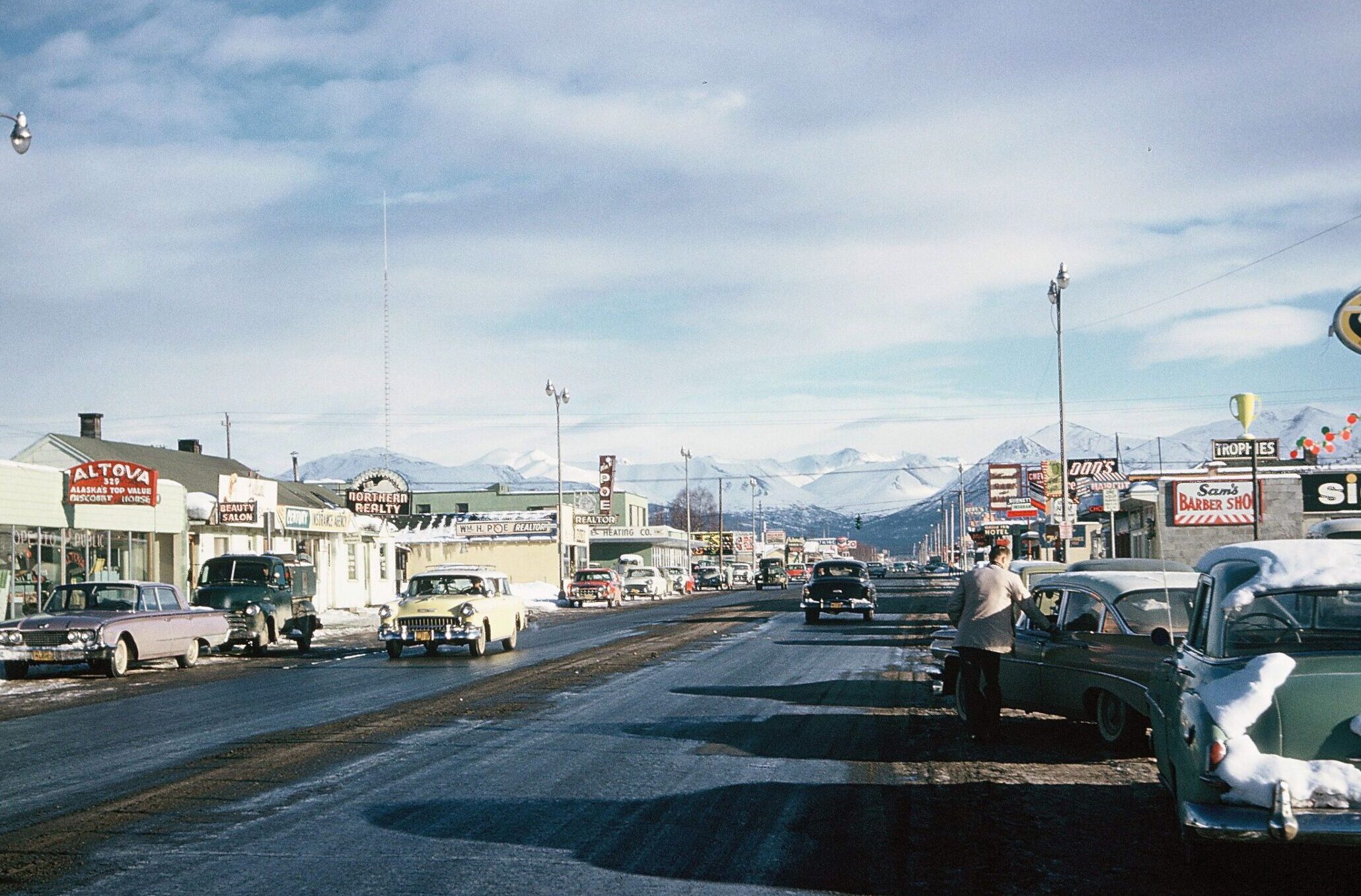 Una vecchia immagine dell'Alaska