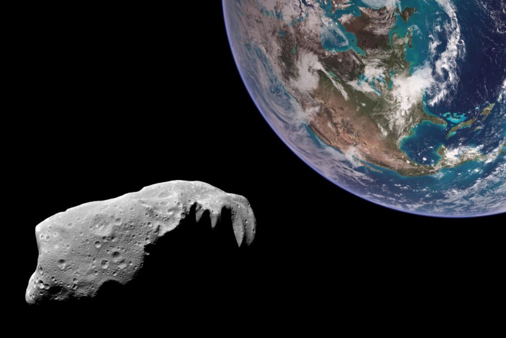 asteroide verso la Terra