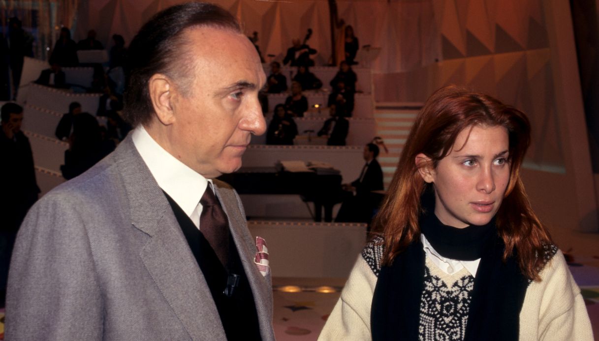 pippo baudo con la figlia Tiziana