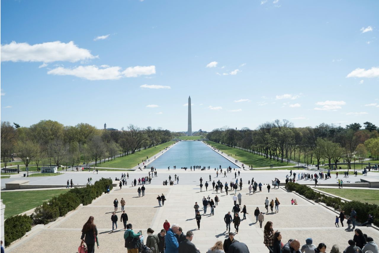 un panorama di Washington DC