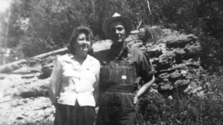 I coniugi Lloyd e Clara Olsen