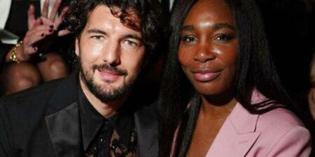 Da naufrago nudo all’Isola dei Famosi a sposo: la trasformazione incredibile di Andrea Preti, sposo di Venus Williams Andrea Preti e Venus Williams