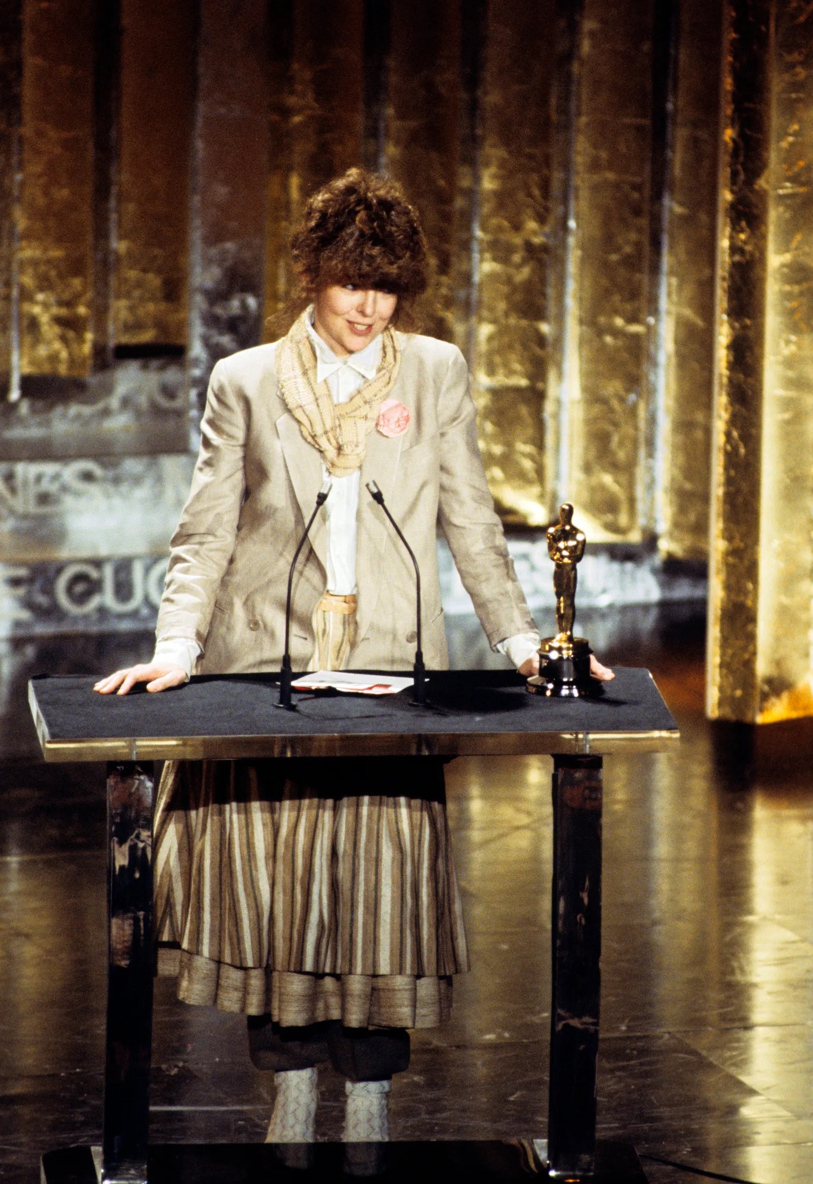 Diane Keaton in Armani