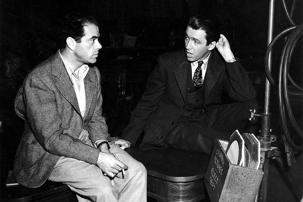 Frank Capra e James Stewart