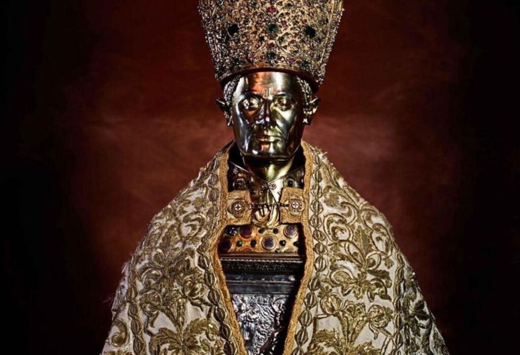 Il busto di San Gennaro