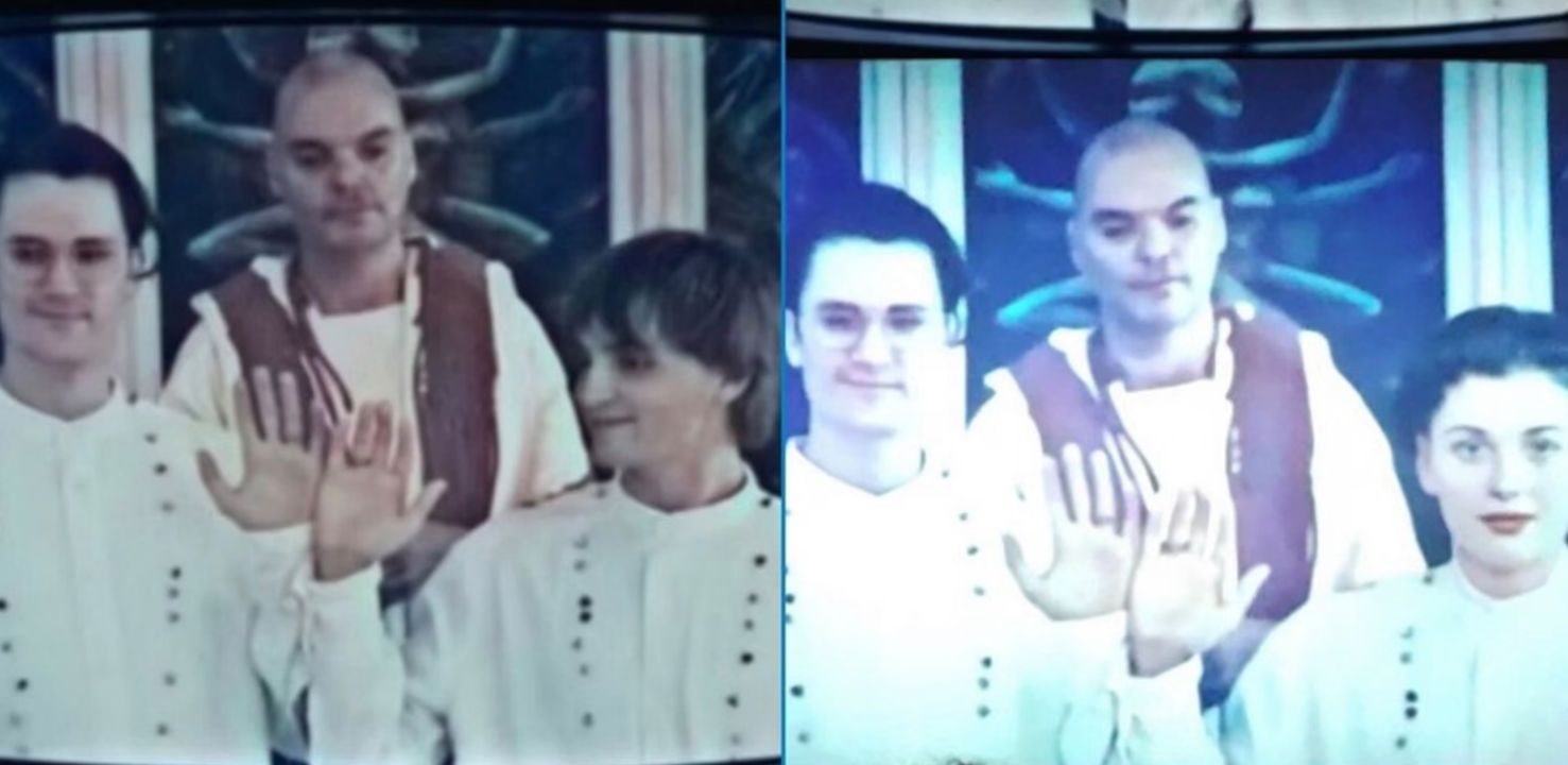 Il fotogramma incriminato