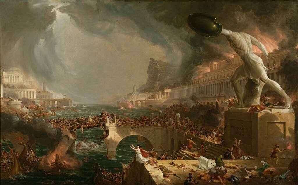 La caduta dell'impero Romano