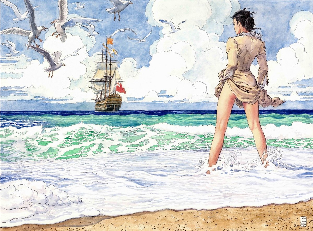 Jolanda de Almaviva, personaggio di Milo Manara ispirato a Senta Berger 