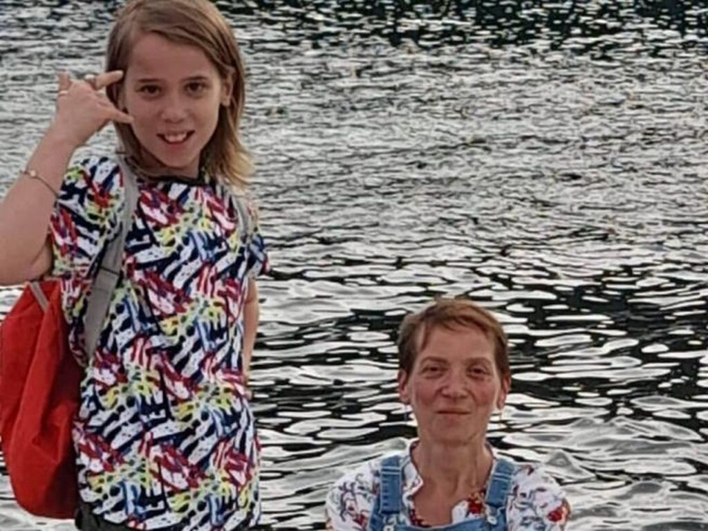 Paolo Mendico e la sua mamma