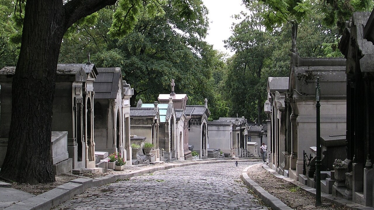 Il cimitero di Père-Lachaise a Parigi