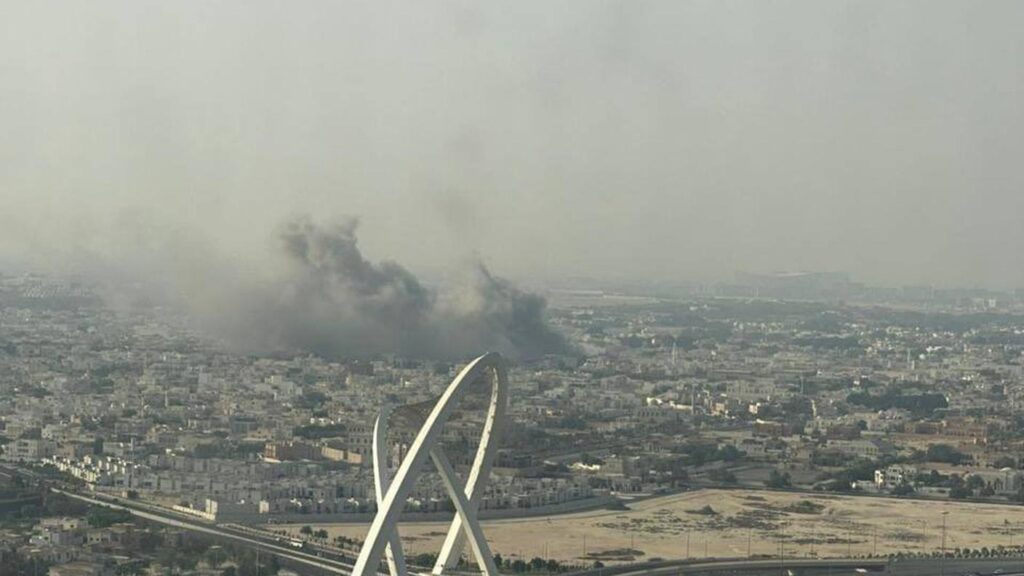 Qatar in fiamme