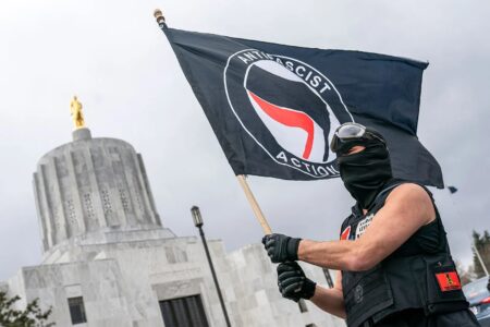 Rappresentante di Antifa